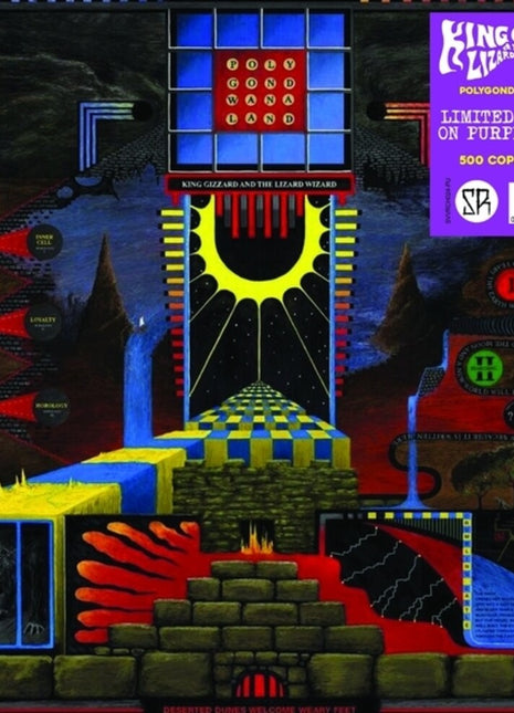 the album cover for King Gizzard / Lizard Wizard - Polygondwanaland [Colored Vinyl]