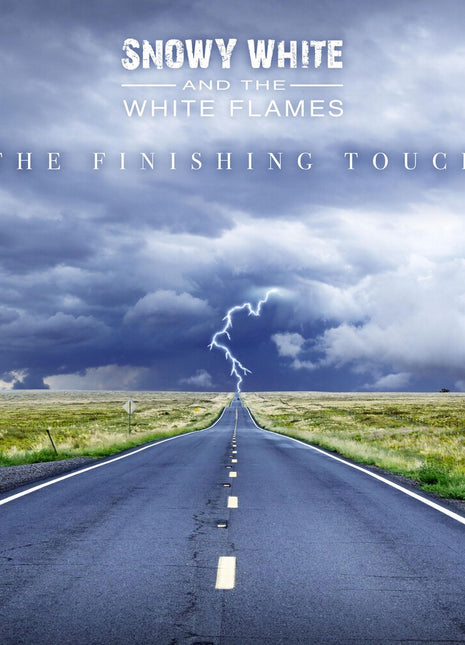the album cover for Snowy White - Finishing Touch