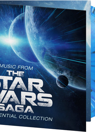 the album cover for Robert Ziegler  (Blue) (Colv) (Ltd) (Ofgv) - Music From The Star Wars Saga - O.S.T. (Blue)