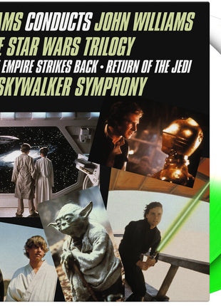the album cover for Williams, John - John Williams Conducts John Williams: The Star Wars Trilogy
