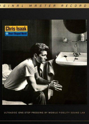 the album cover for Chris Isaak - Heart Shaped World