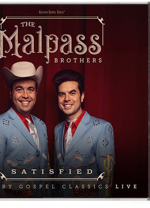 the album cover for Malpass Brothers - Satisfied: Country Gospel Classics Live