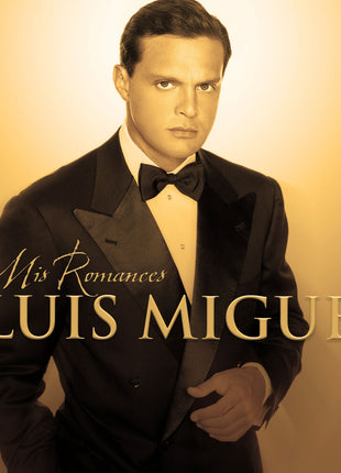 the album cover for Luis Miguel - Mis Romances