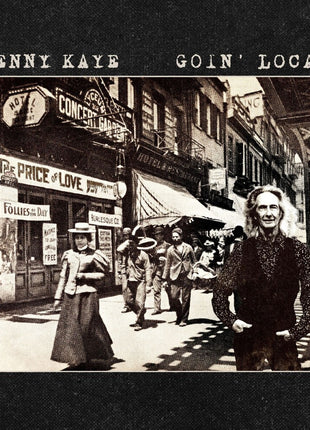 the album cover for Lenny Kaye - Goin' Local [Blue Bone Splash]