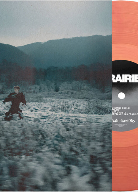 the album cover for Bike Routes - Prairie [Apricot]