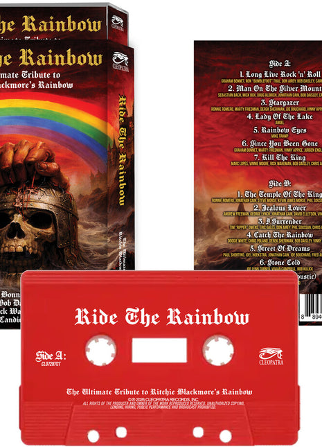 the album cover for Ride The Rainbow: The Ultimate Tribute To / Var - Ride The Rainbow: The Ultimate Tribute To / Var