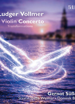 the album cover for Gernot Sussmuth - Ludger Vollmer: Vn Con & Transformations