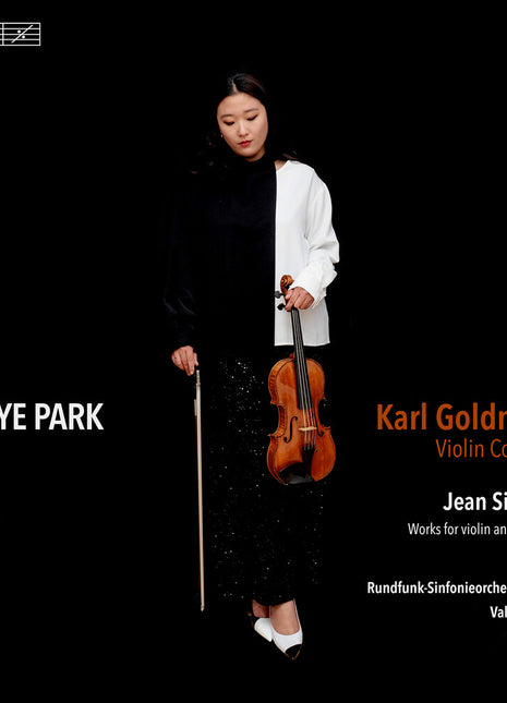 the album cover for Sueye Park - Goldmark: Vn Con & Sibelius: Works For Vn & Orch