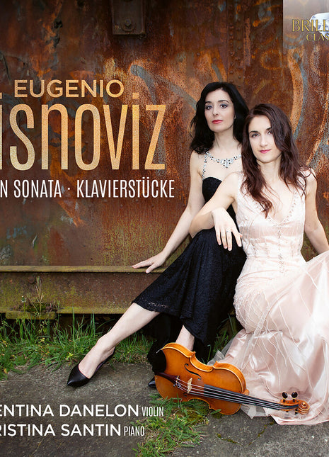 the album cover for Valentina Danelon - Visnoviz: Vn Son Klavierstucke