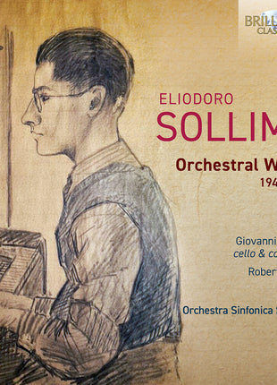 the album cover for Giovanni Sollima - Sollima: Orchestral Works (1945-1997)