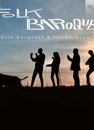 the album cover for Erik Bosgraaf - Folk Baroque - Speculative Music From 18th Century