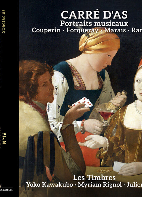 the album cover for Les Timbres - Carre D'as - Portraits Musicaux