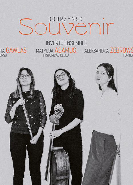 the album cover for Inverto Ensemble - Dobrzynski: Souvenir