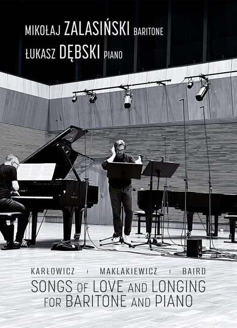 the album cover for Mikolaj Zalasinski - Karlowicz Maklakiewicz Baird: Songs Of Love