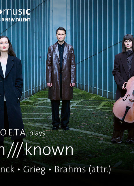 the album cover for Elene Meipariani - Trio E.T.A. Plays Un Known
