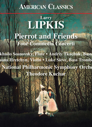the album cover for Mykhailo Sosnovsky - Lipkis: Pierrot & Friends