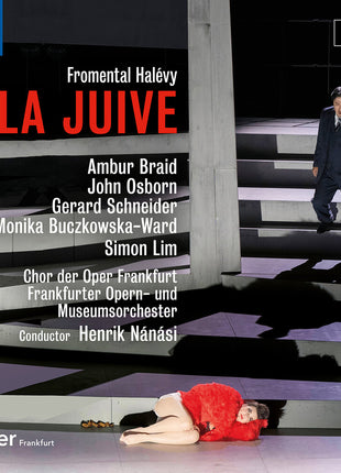 the album cover for Ambur Braid - Halevy: La Juive