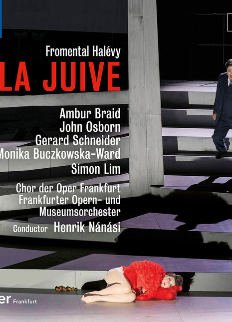 the album cover for Ambur Braid - Halevy: La Juive