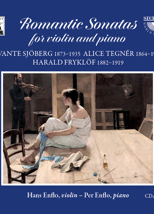 the album cover for Hans Enflo - Romantic Sons For Vn & Piano
