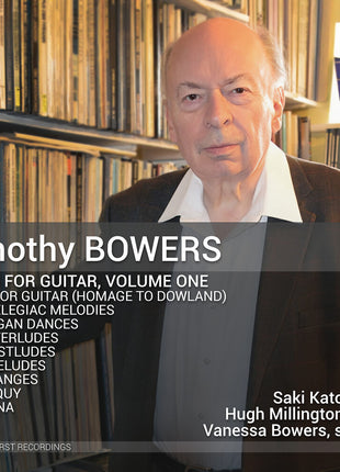 the album cover for Miyabi Duo - Timothy Bowers: Guitar Music Vol. 1