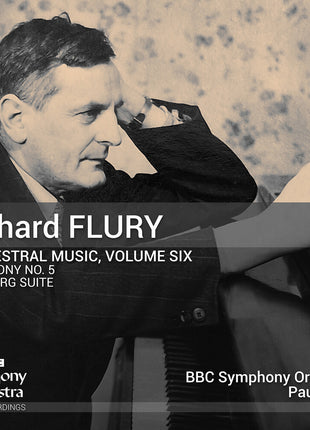 the album cover for BBC Symphony Orchestra - Richard Flury: Orchestral Music Vol. 6