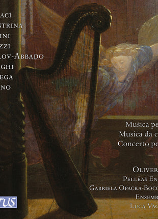 the album cover for Oliver Wass - Harp Music Chamber Music & Harp Con