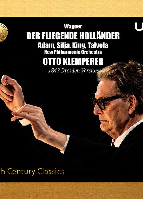 the album cover for New Philharmonia Orchestra - Wagner: Der Fliegende Hollander