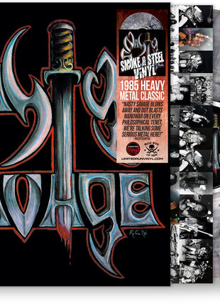 the album cover for Nasty Savage - Nasty Savage [Colored Vinyl] [Limited Edition] [Remastered]