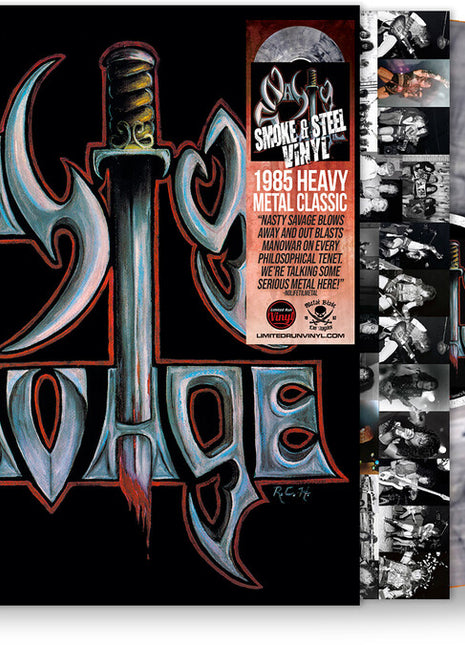 the album cover for Nasty Savage - Nasty Savage [Colored Vinyl] [Limited Edition] [Remastered]