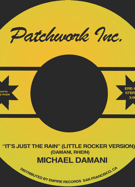 the album cover for Patchwork Inc. - It's Just The Rain (Little Rocker Version 7) [Limited Edition]