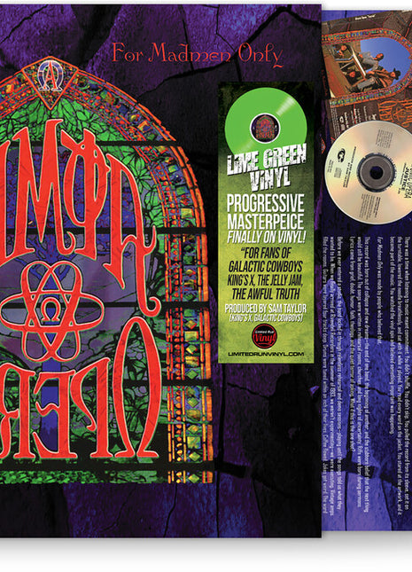 the album cover for Atomic Opera - For Madmen Only [Colored Vinyl] (Grn) [Limited Edition]