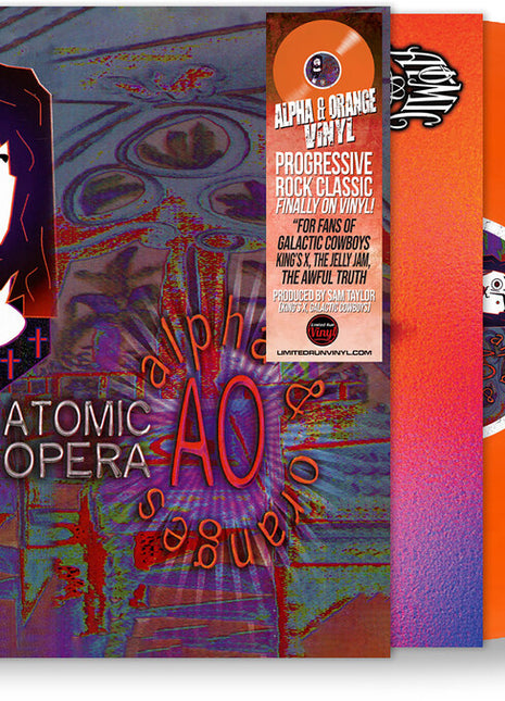 the album cover for Atomic Opera - Alpha & Oranges [Colored Vinyl] [Limited Edition] (Org)