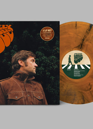 the album cover for John Craigie - Lonely Rubber Soul [Indie Exclusive] (Brwn) [Colored Vinyl] [180 Gram] [Indie Exclusive]