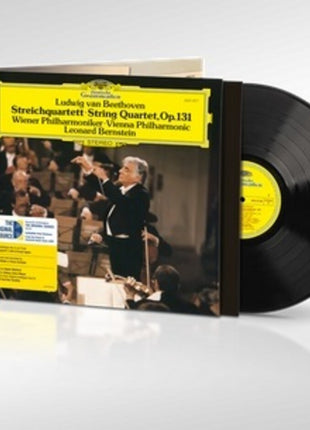 the album cover for Leonard Bernstein  / Wiener Philharmoniker - Beethoven: String Quartet, Op. 131 [180 Gram]