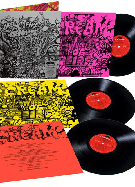the album cover for Cream - Wheels Of Fire: In The Studio [Limited Edition] [180 Gram]