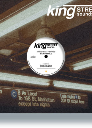 the album cover for Dam Swindle - King Street Remixed