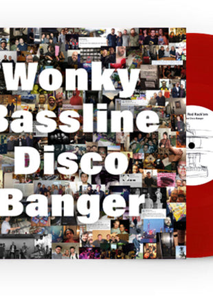 the album cover for Red Rack'em - Wonky Bassline Disco Banger [Colored Vinyl] (Red)