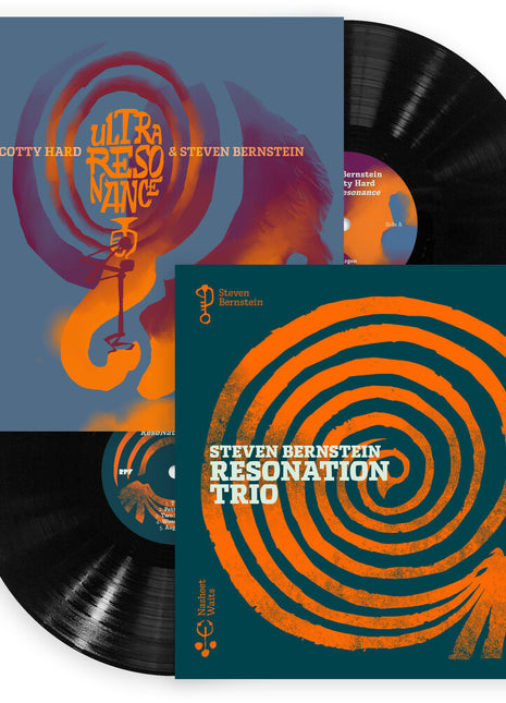 the album cover for Steven Bernstein - Resonation Trio / Ultra Resonance