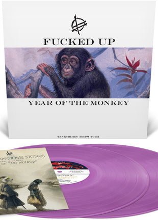 the album cover for Fucked Up - Year Of The Monkey [Colored Vinyl] [Limited Edition] (Viol) [With Booklet]