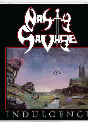 the album cover for Nasty Savage - Indulgence / Abstract Reality [Limited Edition] [Remastered] [Reissue]