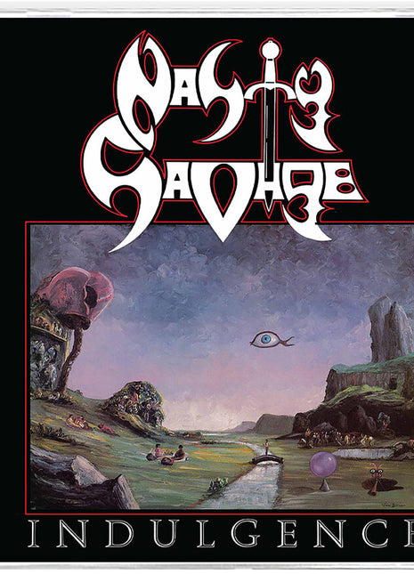 the album cover for Nasty Savage - Indulgence / Abstract Reality [Limited Edition] [Remastered] [Reissue]