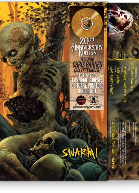 the album cover for Torture Killer - Swarm [Colored Vinyl] [Limited Edition] (Aniv) [Reissue]