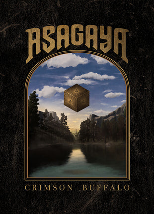 the album cover for Asagaya - Crimson Buffalo