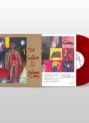 the album cover for Graham Coxon - Golden D [Indie Exclusive] Red (Red) [Indie Exclusive] [Reissue]