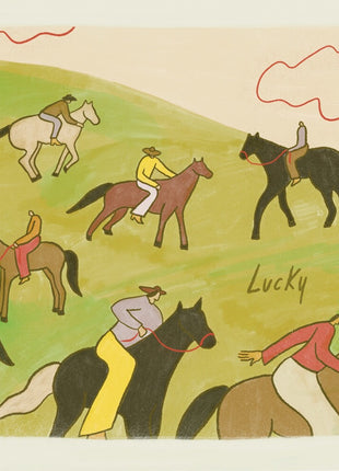 the album cover for Lucky - Lucky