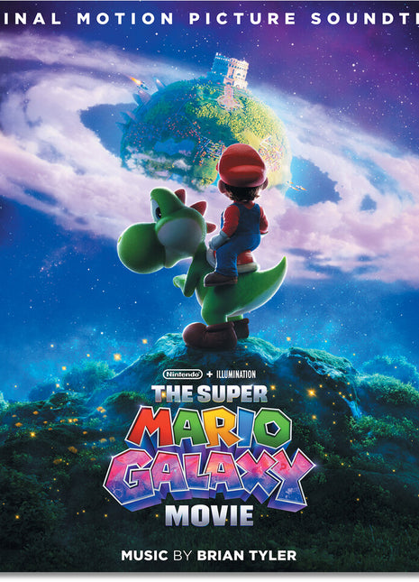 the album cover for Super Mario Galaxy Movie - O.S.T. (Colv) (Ylw) - Super Mario Galaxy Movie - O.S.T. [Colored Vinyl] (Ylw)
