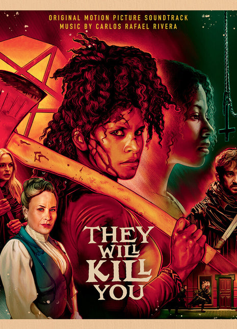 the album cover for They Will Kill You - O.S.T. (Colv) (Gate) (Spla) - They Will Kill You - O.S.T. [Colored Vinyl] (Gate) (Spla)