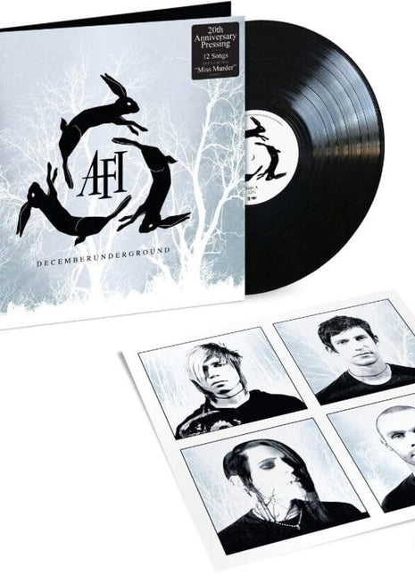 the album cover for AFI - Decemberunderground