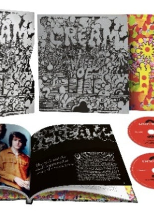 the album cover for Cream - Wheels Of Fire (Box) [Deluxe] [Limited Edition]