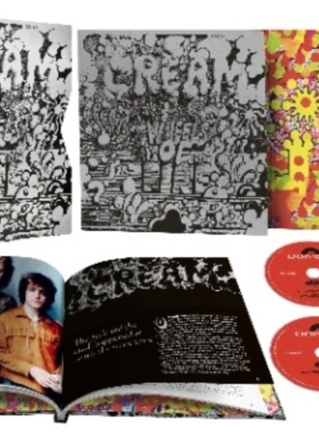 the album cover for Cream - Wheels Of Fire (Box) [Deluxe] [Limited Edition]